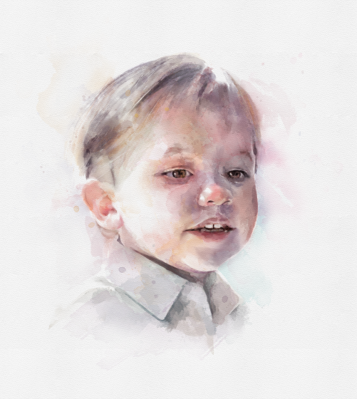 Child portrait by Robert Dean