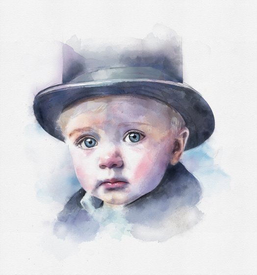 Child portrait by Robert Dean